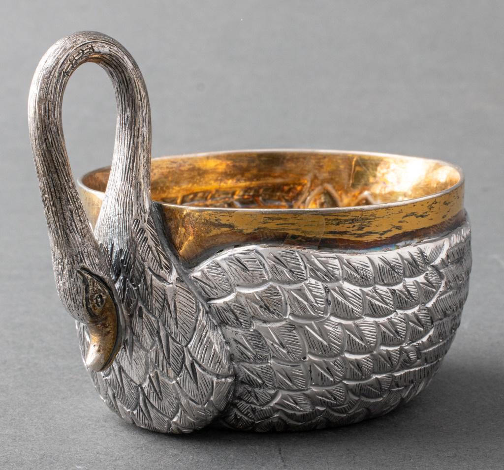 Tane Mexican Sterling Swan Center Bowl