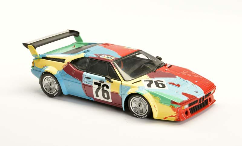 ミニチャンプス 1/18 BMW M1 Art Car Andy Warhol 04 | Andy Warhol