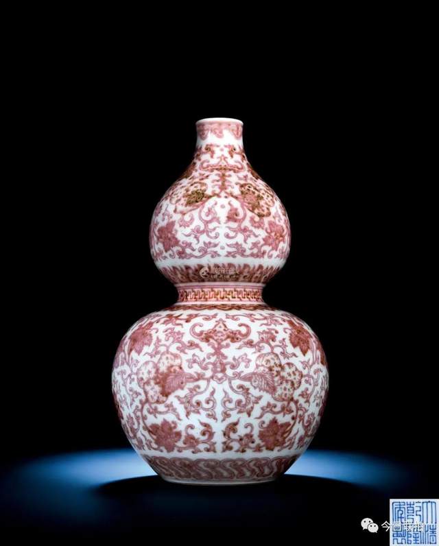 2234 中国美術景徳鎮薄胎花瓶