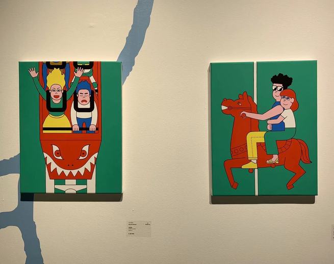 jun oson Share Land シルクスクリーン ed50 ジュンオソン