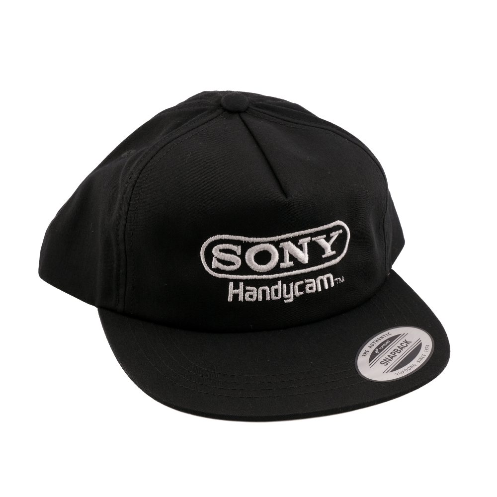 m.stockビンテージ SONY MUSIC 生成り キャップ ビンテージ SONY MUSIC