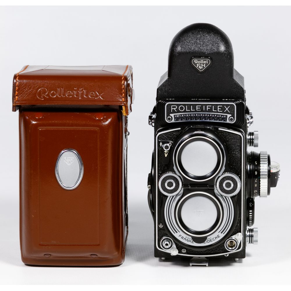 フィルムカメラ ROLLEIFLEX DBP DBGM + Heidosmat +Xe#1235 Rolleiflex