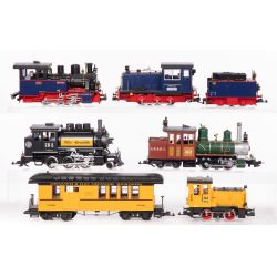 Lgb Starter Set Lgb Lehmann G Gauge- Lot Of 3 Rr Train Cars