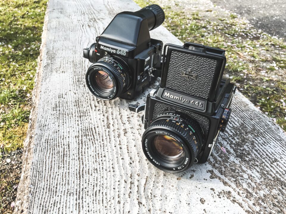 田*中様 Mamiya645 1000Sカメラヴィンテージレンズフィルターストラ 田