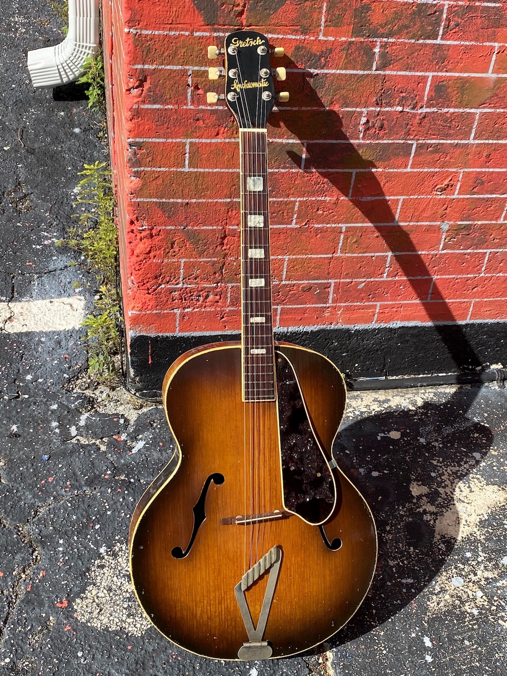 1950 Gretsch 6014 Synchromatic 100 an affordable cool aged Jazz