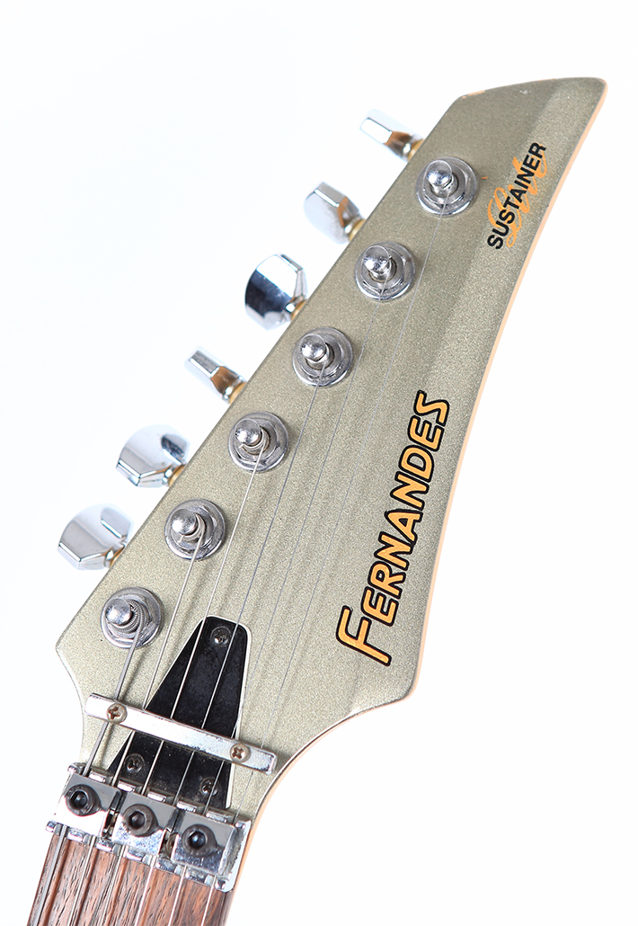 FERNANDES FGZ-1C フェルナンデス エレキギター シルバー FERNANDES