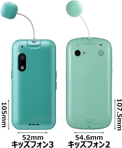 SoftBank キッズフォン 3 本体 水色 キッズホン3 青 ソフトバンク