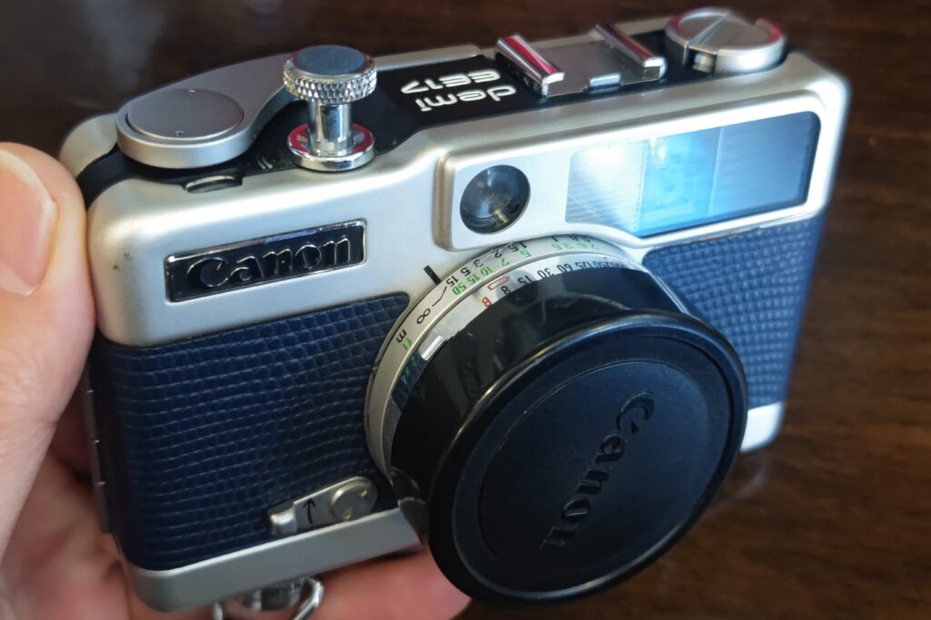 美品 整備済 完動品 Canon Demi EE17 フィルムカメラ Canon Demi EE17