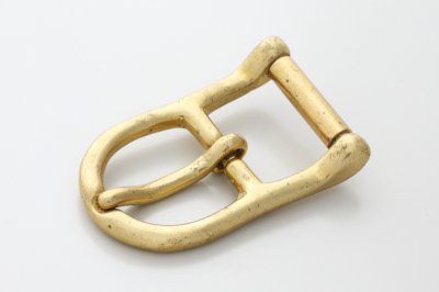 バックル D-54-25mm(30mm) 真鍮 | ヌメ革と真鍮金具とレザークラフト