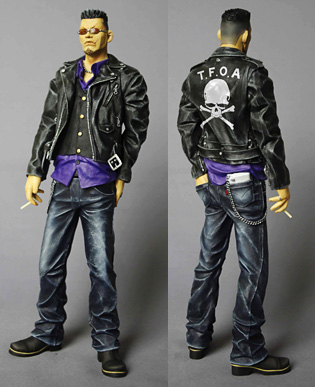 クローズ&WORST FBG 髑髏の系譜編 金亨寛 フィギュア 武装 金 キム