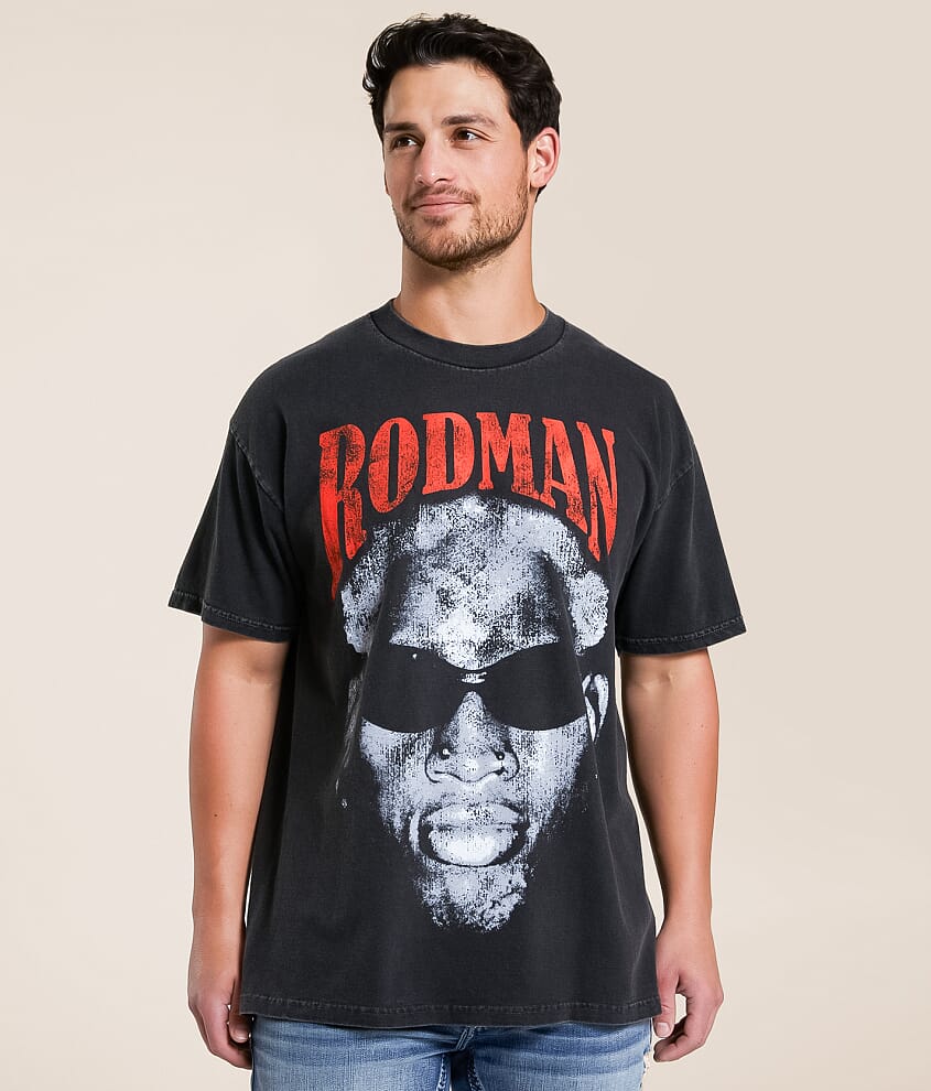PHILCOS Dennis Rodman T-Shirt - Men's T-Shirts in Black Pigment