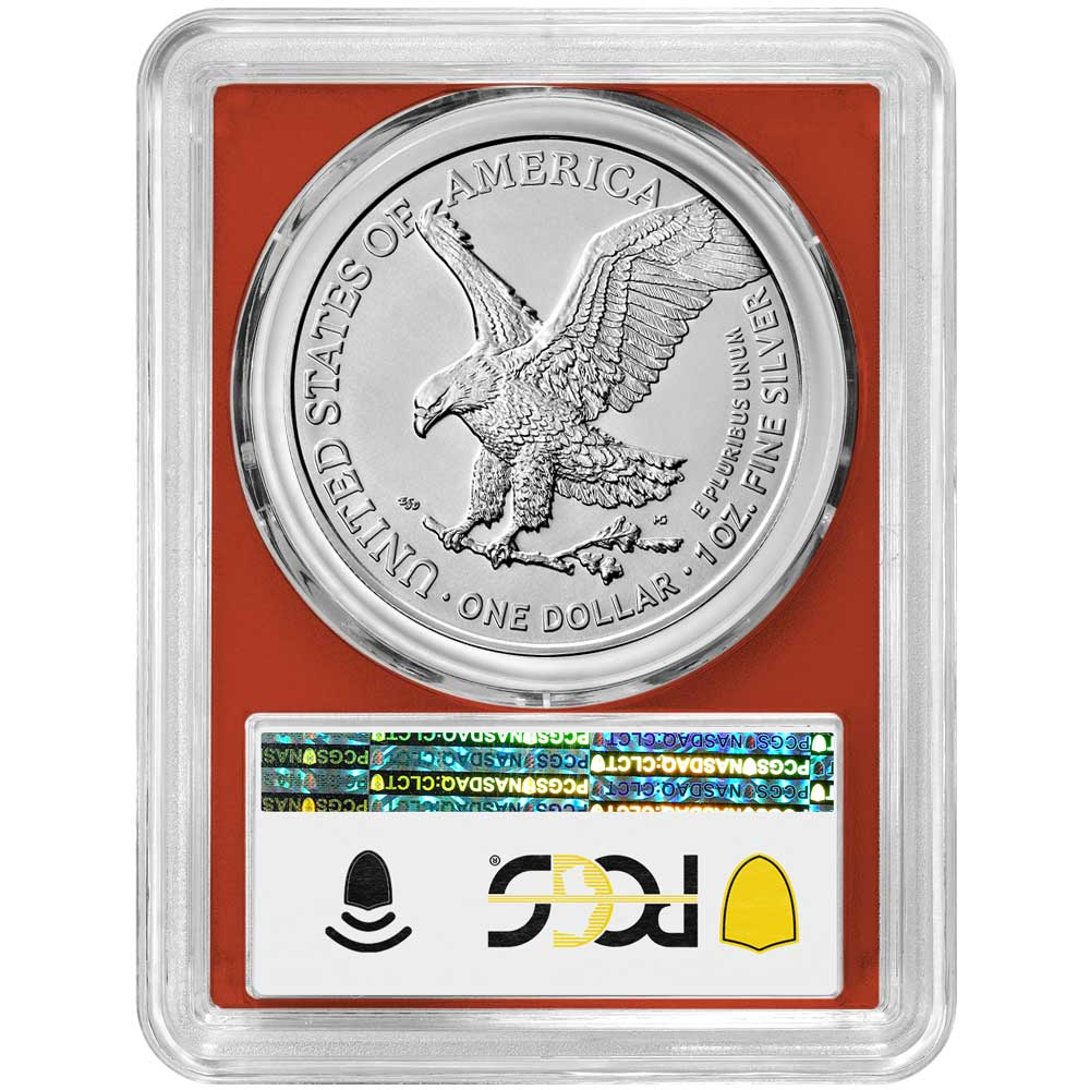 2024 (W) $1 American Silver Eagle FDOI West Point Label