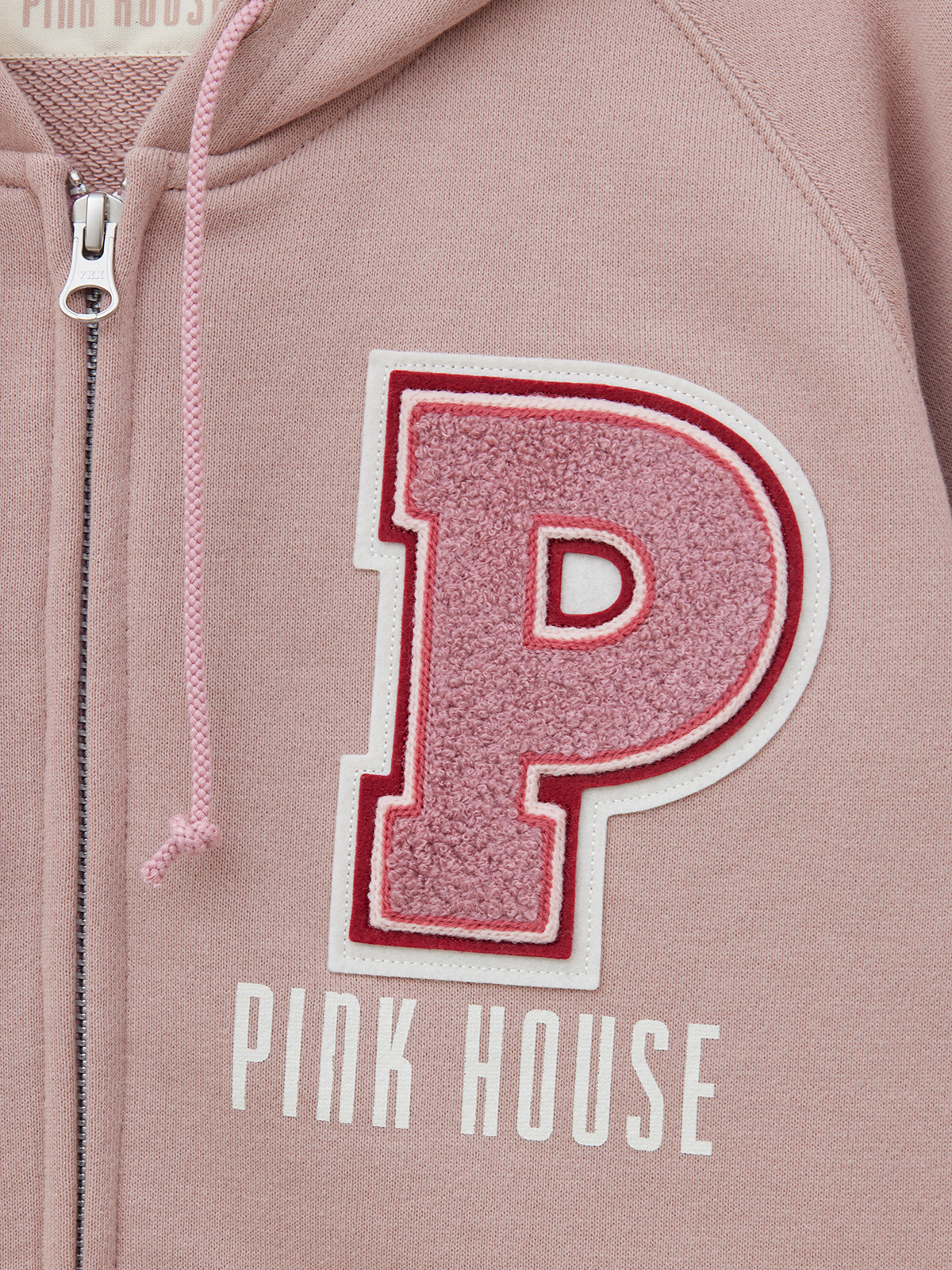 Nissy naptime ワッペンPARKA-PINK ワッペンパーカー ナップタイム