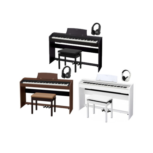 カシオ電子ピアノPX-770+ヘッドホン+高低自在椅子セット