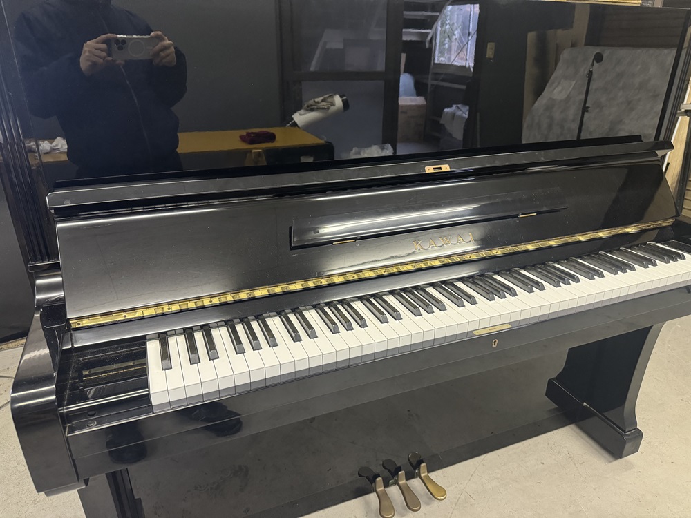 KAWAI BL-61 アップライトピアノ 調律＋クリーニング修理作業①