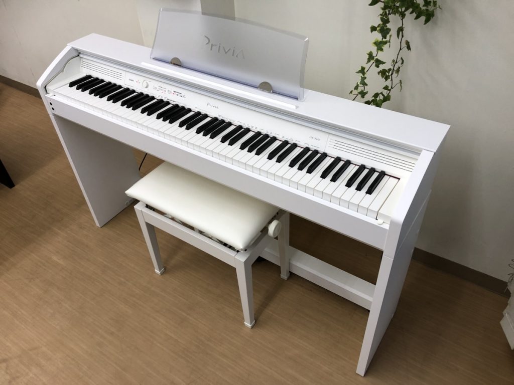 引取限定！近県配達可！カシオ CASIO プリヴィア PX-760WE
