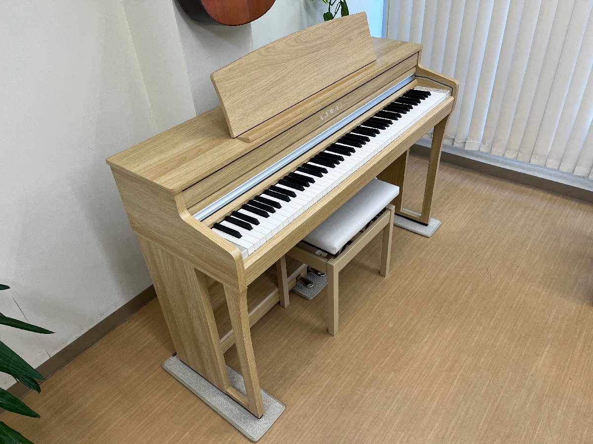 KAWAI CA49 アップライト電子ピアノ 椅子付き