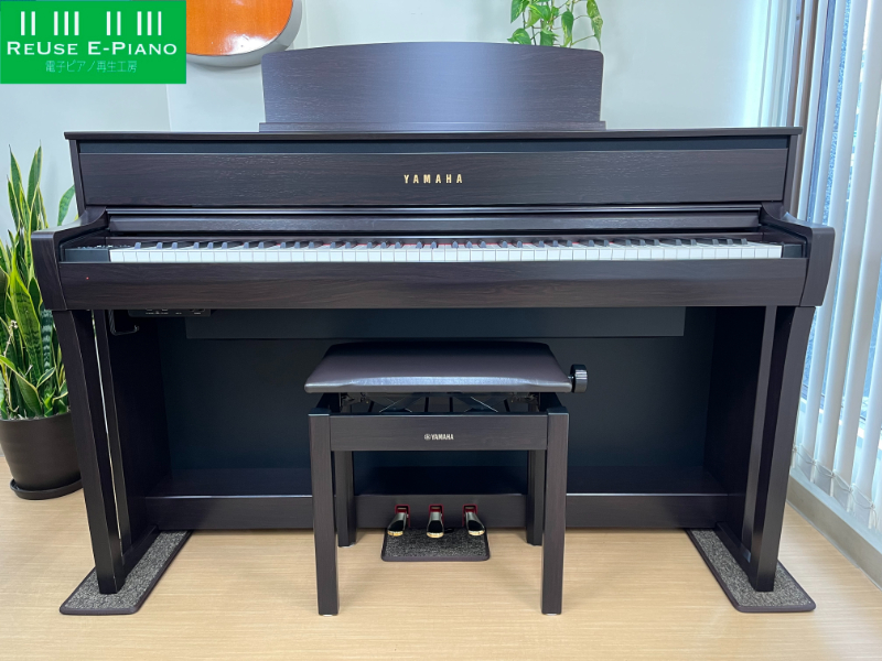 YAMAHA CLP-675R 18年製 中古 電子ピアノ 木製鍵盤 クラビノーバ