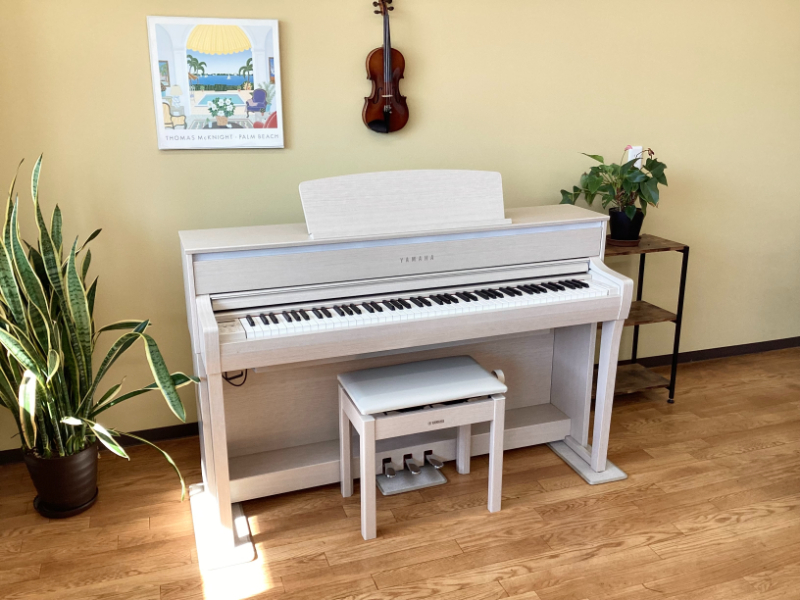 ヤマハ CLP-675WA ホワイトアッシュ調 2017年製 YAMAHA Clavinova