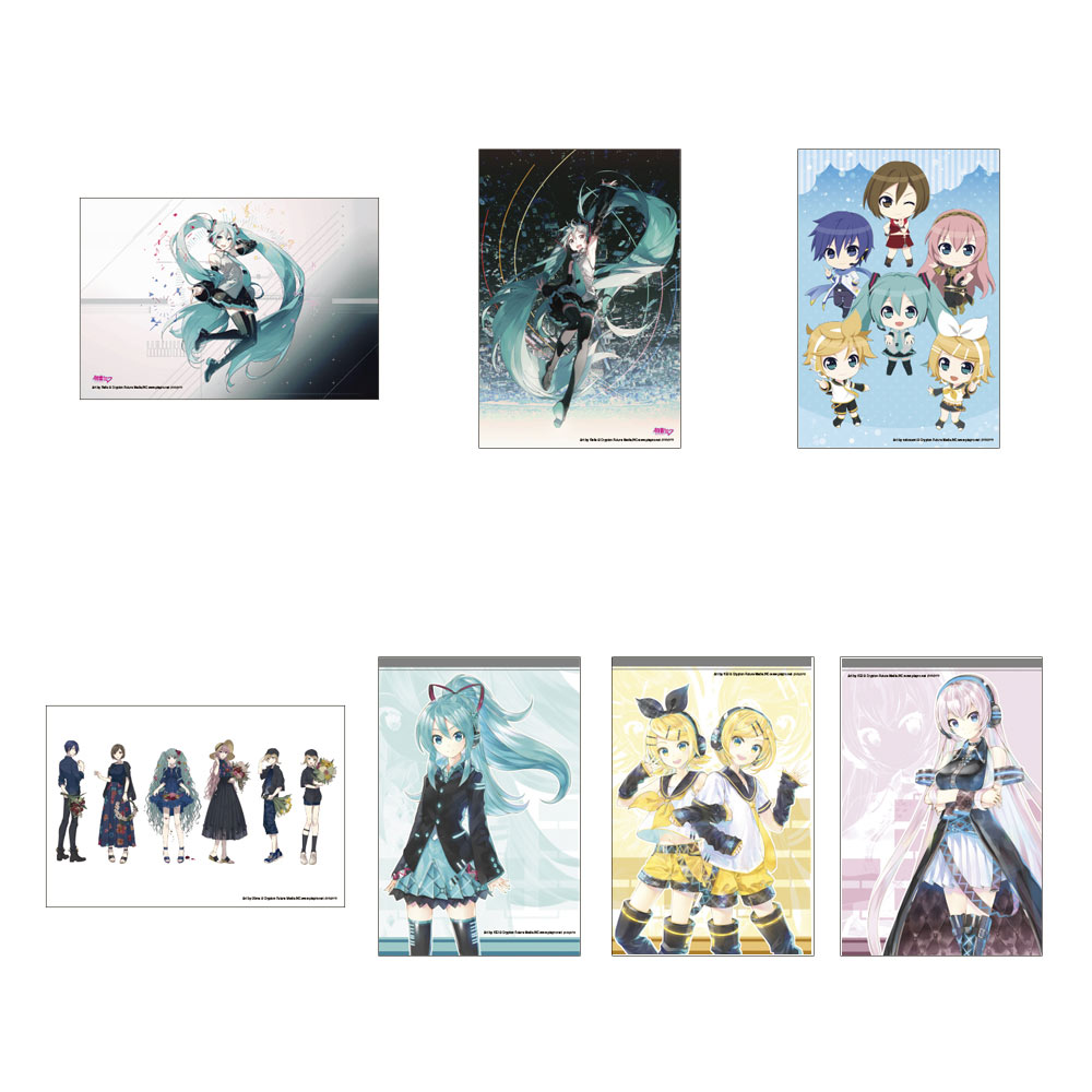 初音ミクポストカード