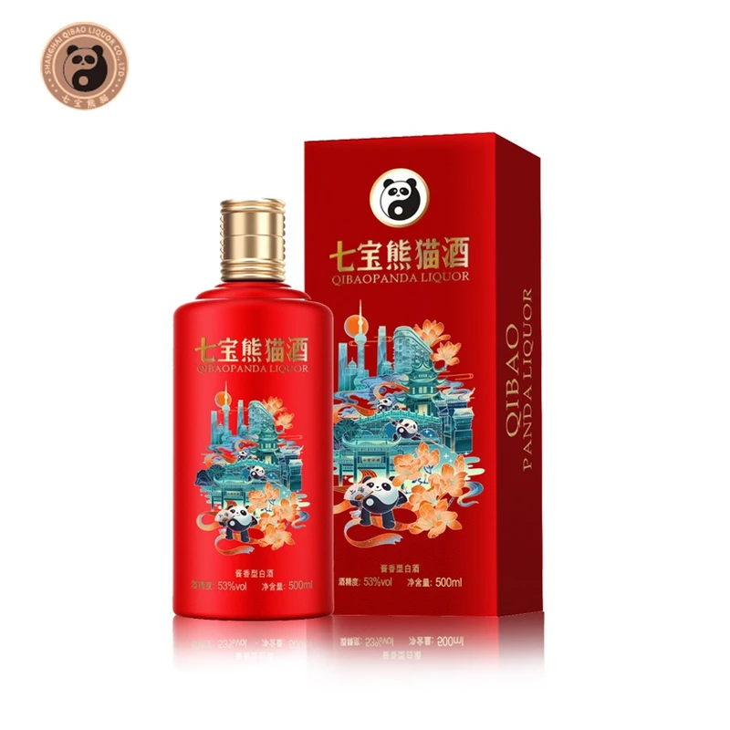 53度七寶熊貓酒（珍品）-白酒-七宝熊猫-XIONG MAO-cdf中免集團澳門