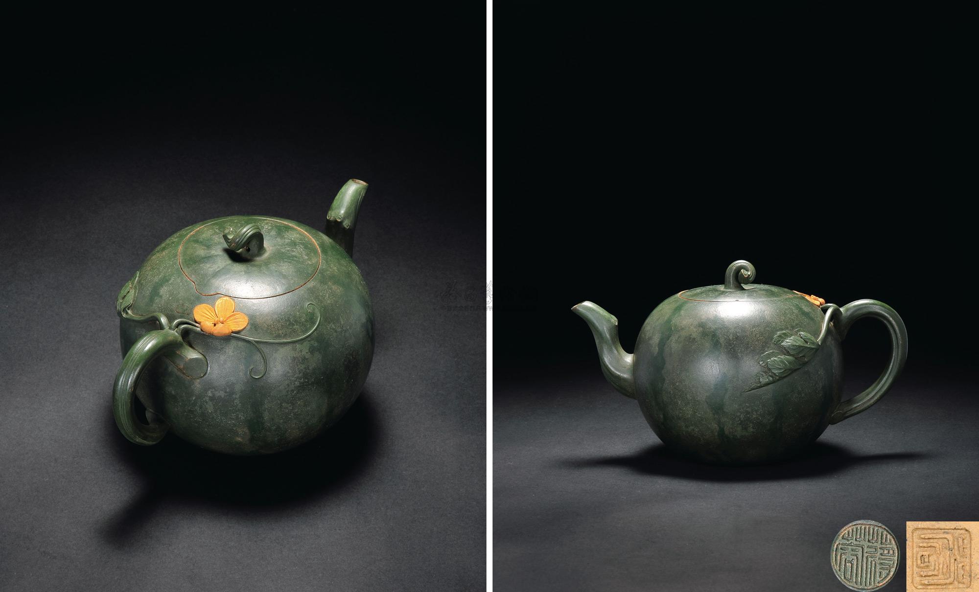 西瓜紫砂壶型来历赏析