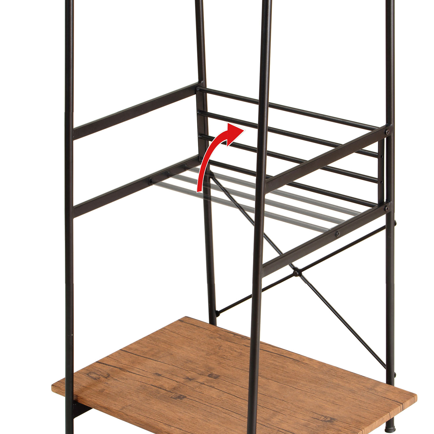 ヴィンテージ調ハンガーラック（ハンガーラック）｜通販のベルメゾンネット