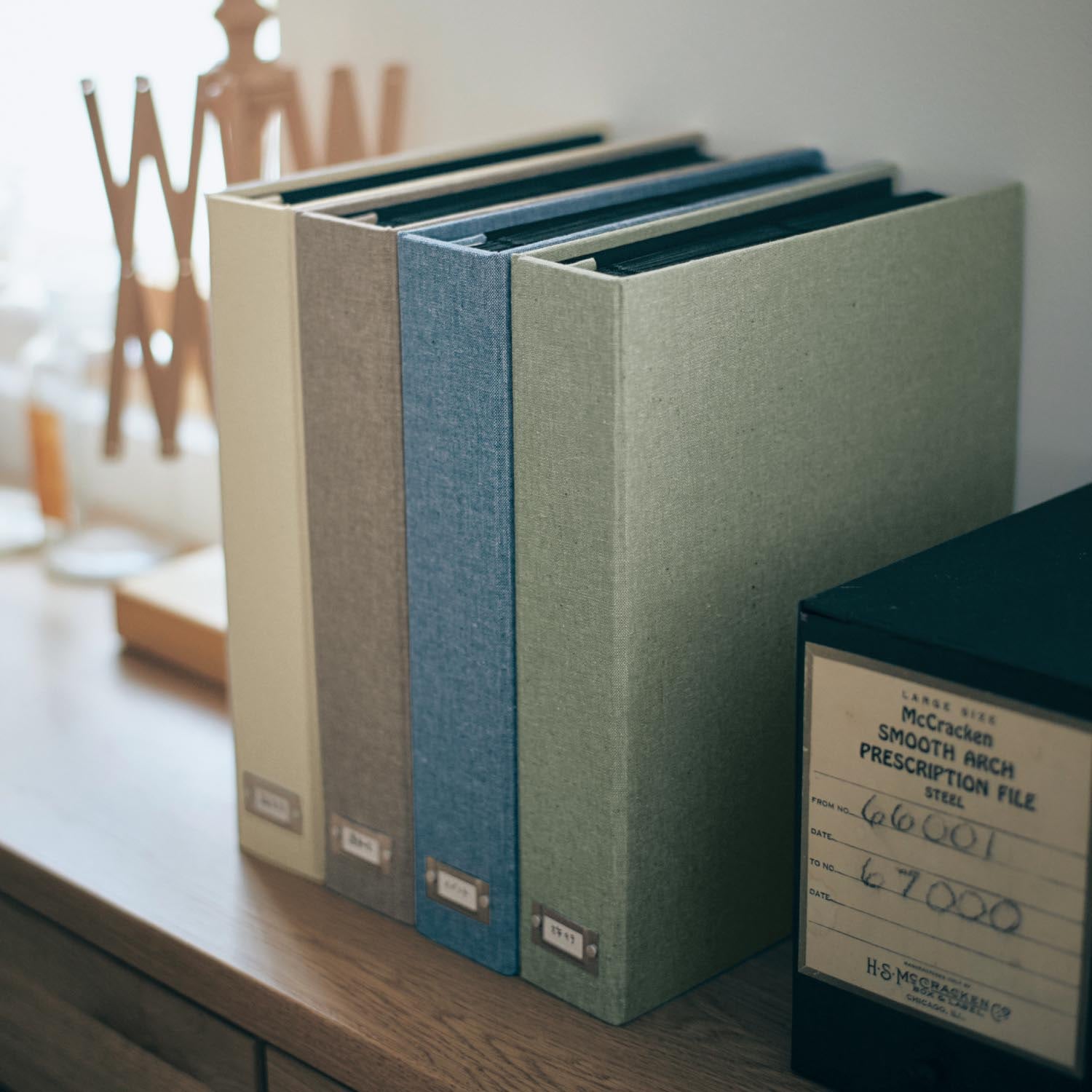 生地張り表紙の400枚収納写真アルバム（育児日記/ベビーアルバム