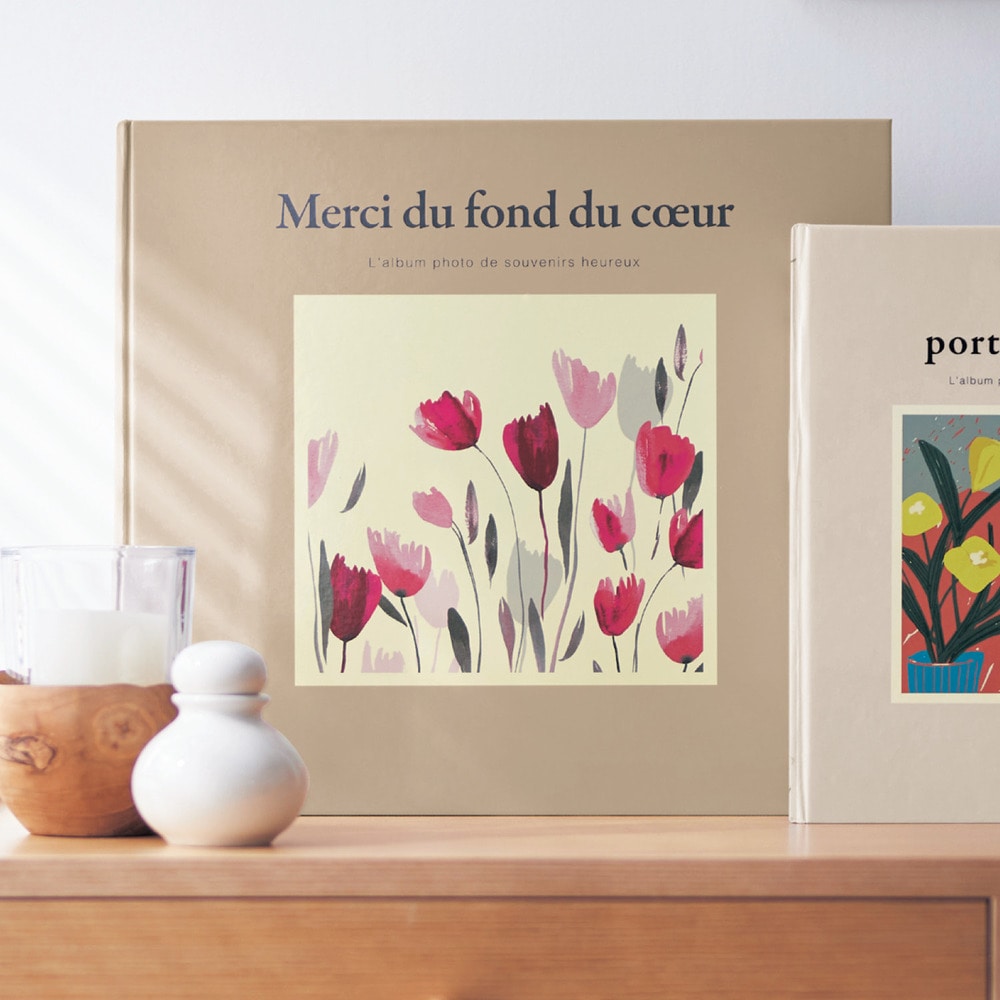 飾りたくなる表紙の600枚大容量収納アルバム 【横向き収納】｜通販の