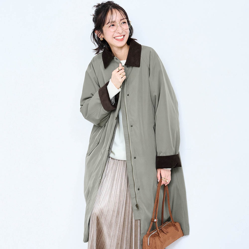 ライナー付きステンカラーコート(ロウイング／Rowing)｜通販の