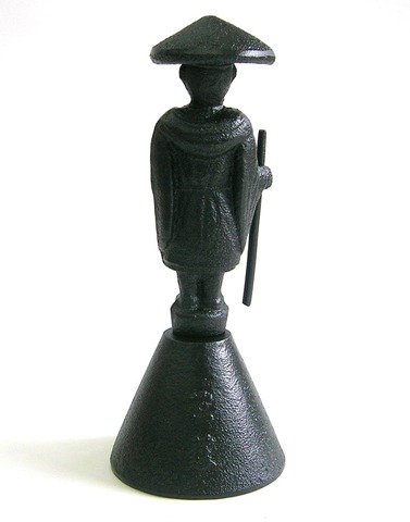 南部鉄器 卓鈴（呼び鈴）松尾芭蕉【奥の細道/岩手県/特価/通販】山口