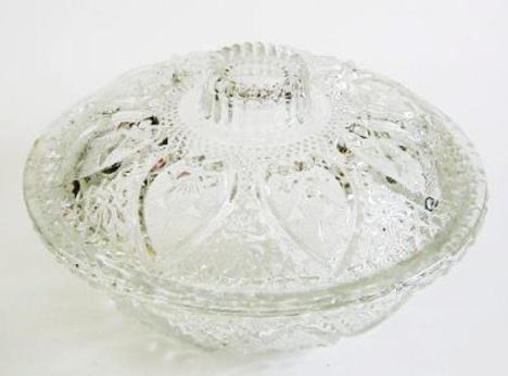 RG14122904.昭和レトロ アデリア VERONESE キャンディポット【蓋付き