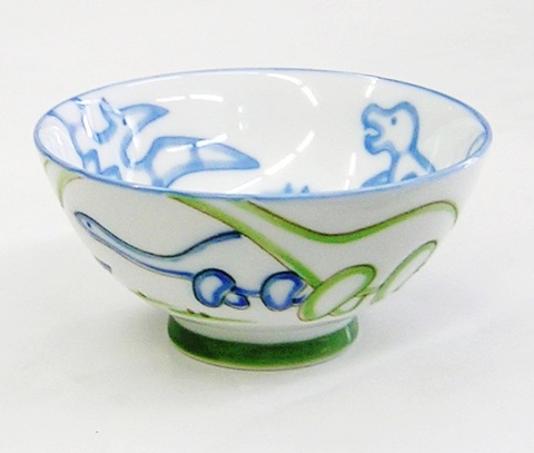 山口陶器店】陶器の子ども食器 鉄道・電車柄 ＜ 【山口陶器店】縁起