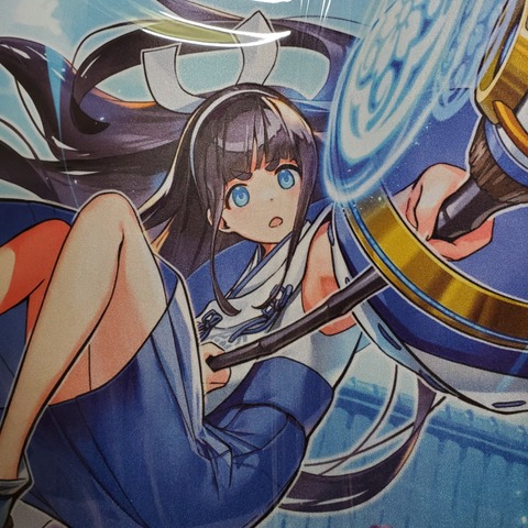 ヴァリアンツの巫女 東雲 プレイマット 遊戯王 プレイマット