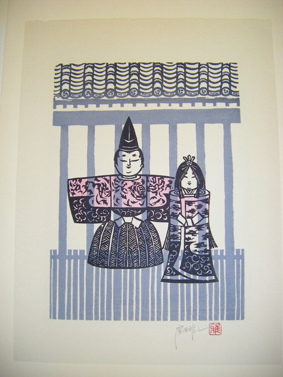 宮田雅之 「中世源氏」 刀勢画 20号