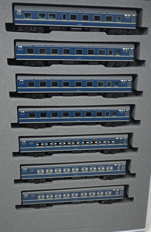 20系寝台特急 『あさかぜ』 初期編成 7両増結セット 【パピーランド】