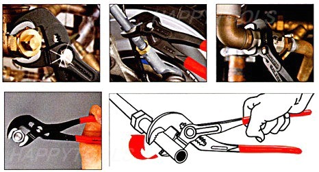 8702-300 ウォーターポンププライヤー”コブラ” ＜ ハッピーツール