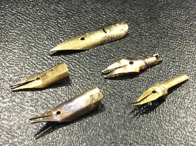 最終値下げ】万年筆 ビンテージ 昭和 金製k14ペン先 漆仕上げ