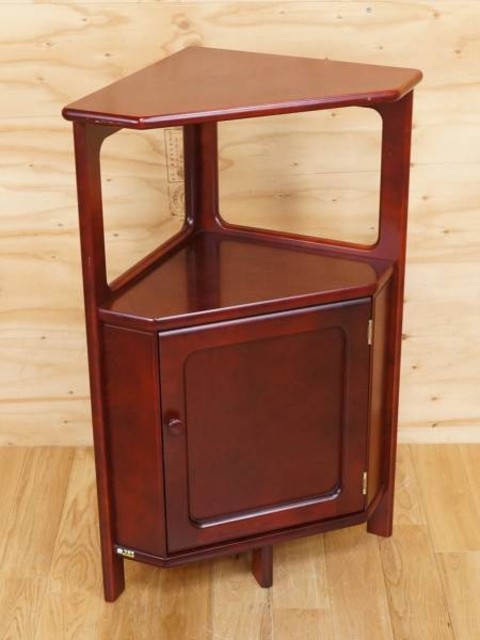 カリモク家具 コロニアル コーナーラック 花台 飾り台 karimoku
