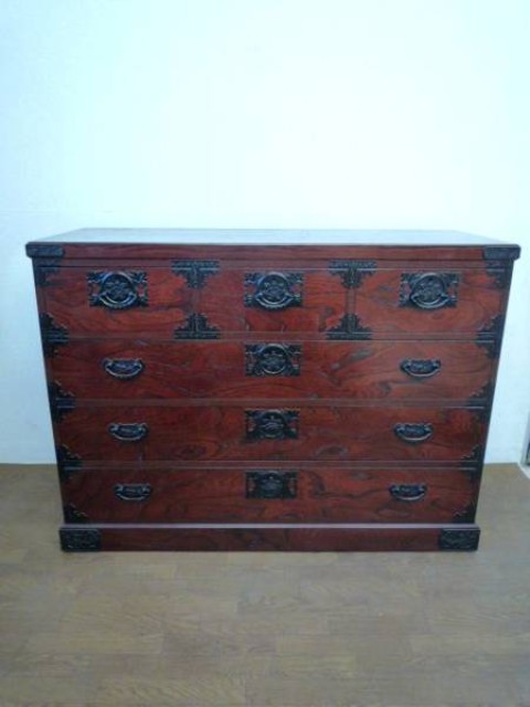 T58 飛鳥工芸家具 船箪笥 欅 T58 飛鳥工芸家具 船箪笥 欅