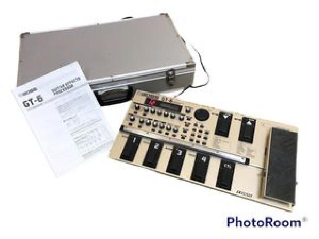 BOSS マルチエフェクター GT-6 電源ケーブル、取扱説明書