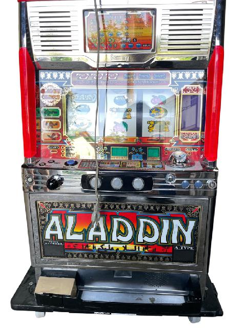 店舗引取限定】アラジンA2 実機 スロット コイン仕様 ALADDIN AⅡ サミー