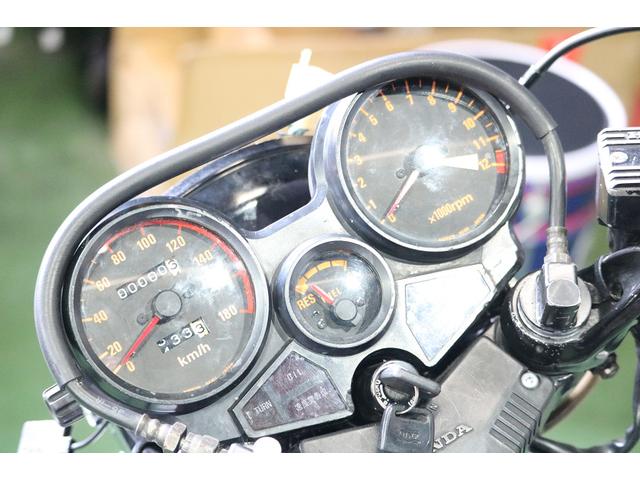 CBX400F メーターリング メッキ激レアスピードメーター タコメーター