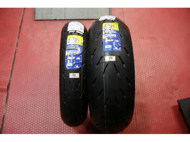 ミシュラン パワーGP】カワサキ ZX-10R タイヤ交換（ミッツ・ハーの