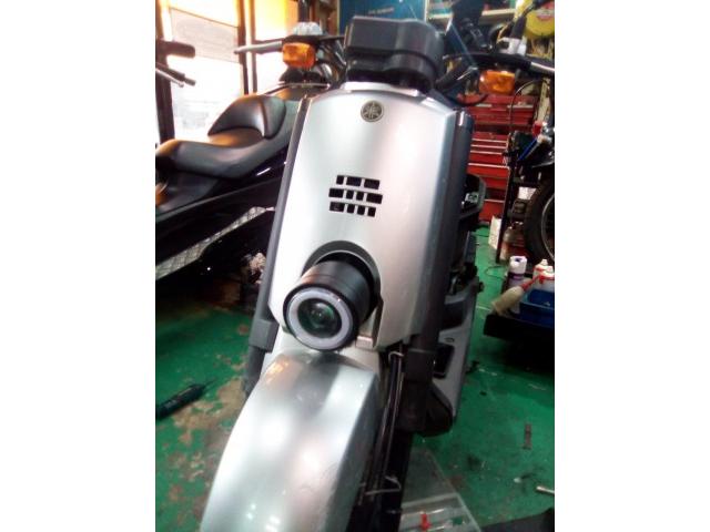 ゲンチャリ屋御影店 ヤマハ VOX SA31J ヘッドライトASSY交換 カスタム