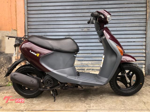 スズキ レッツ4 CA45A型／2011yモデル／前タイヤ新品取付