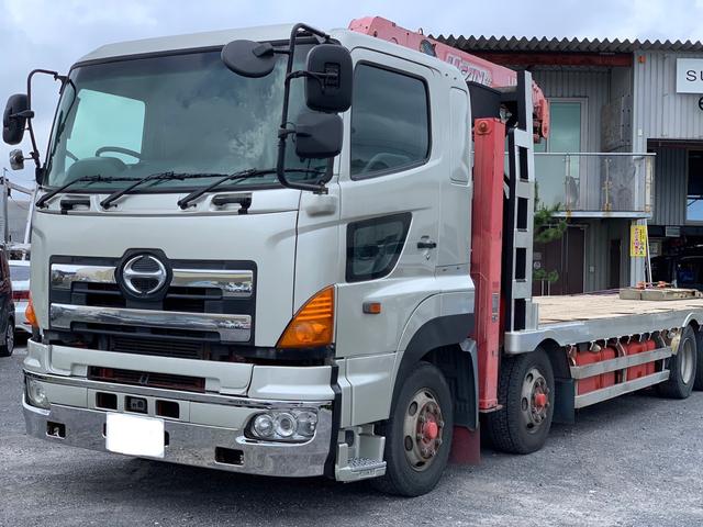 日野 プロフィア プロフィア セルフローダー 4段クレーンの中古車