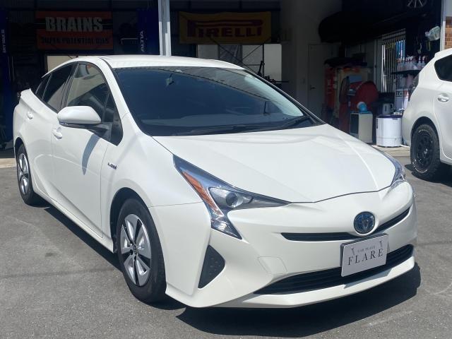 トヨタ 50プリウス 純正フォグランプ 後付け フォグランプレス車 福岡