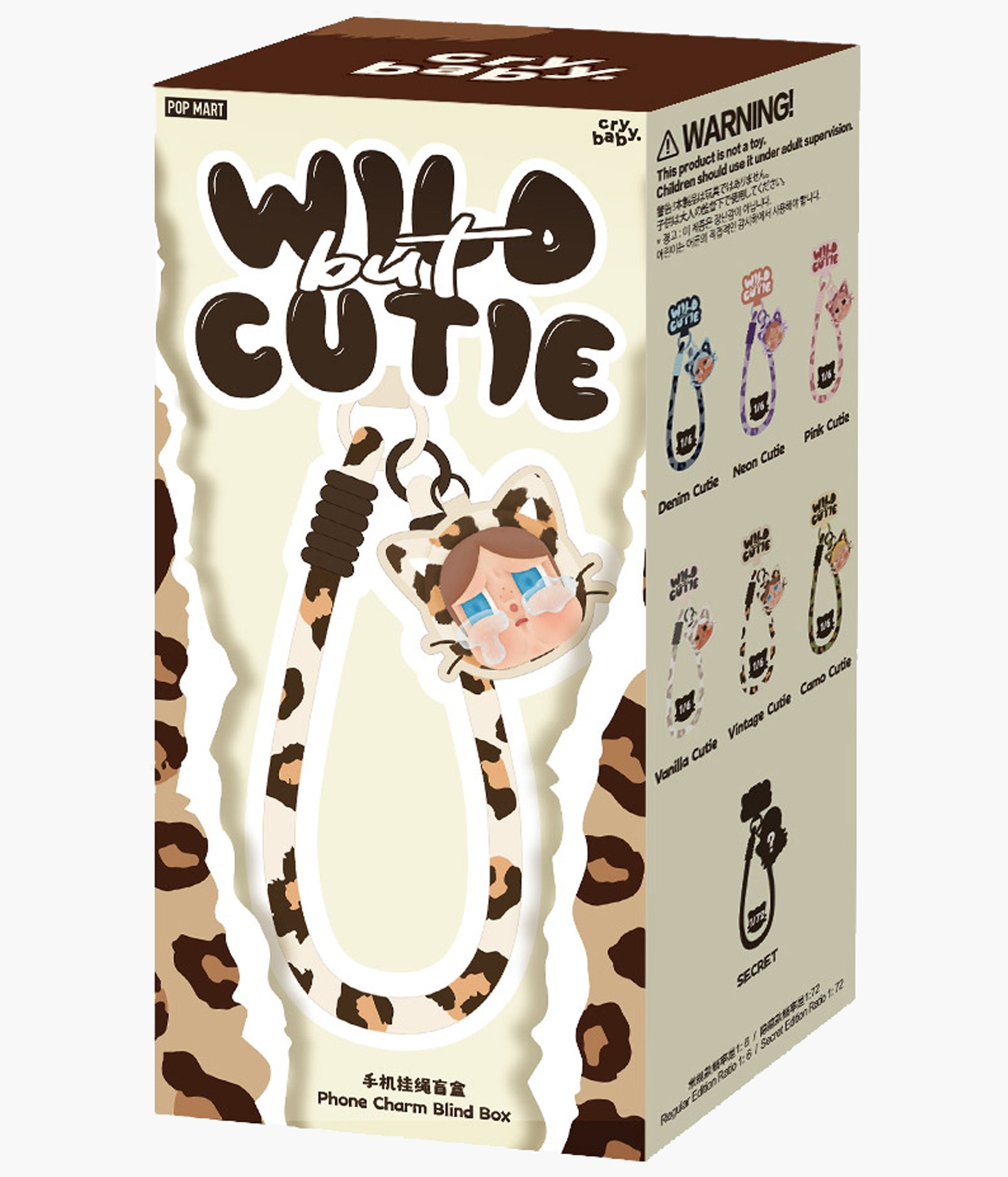 CRY BABY WILD but CUTIE アソートボックス Amazon.co.jp: POP MART