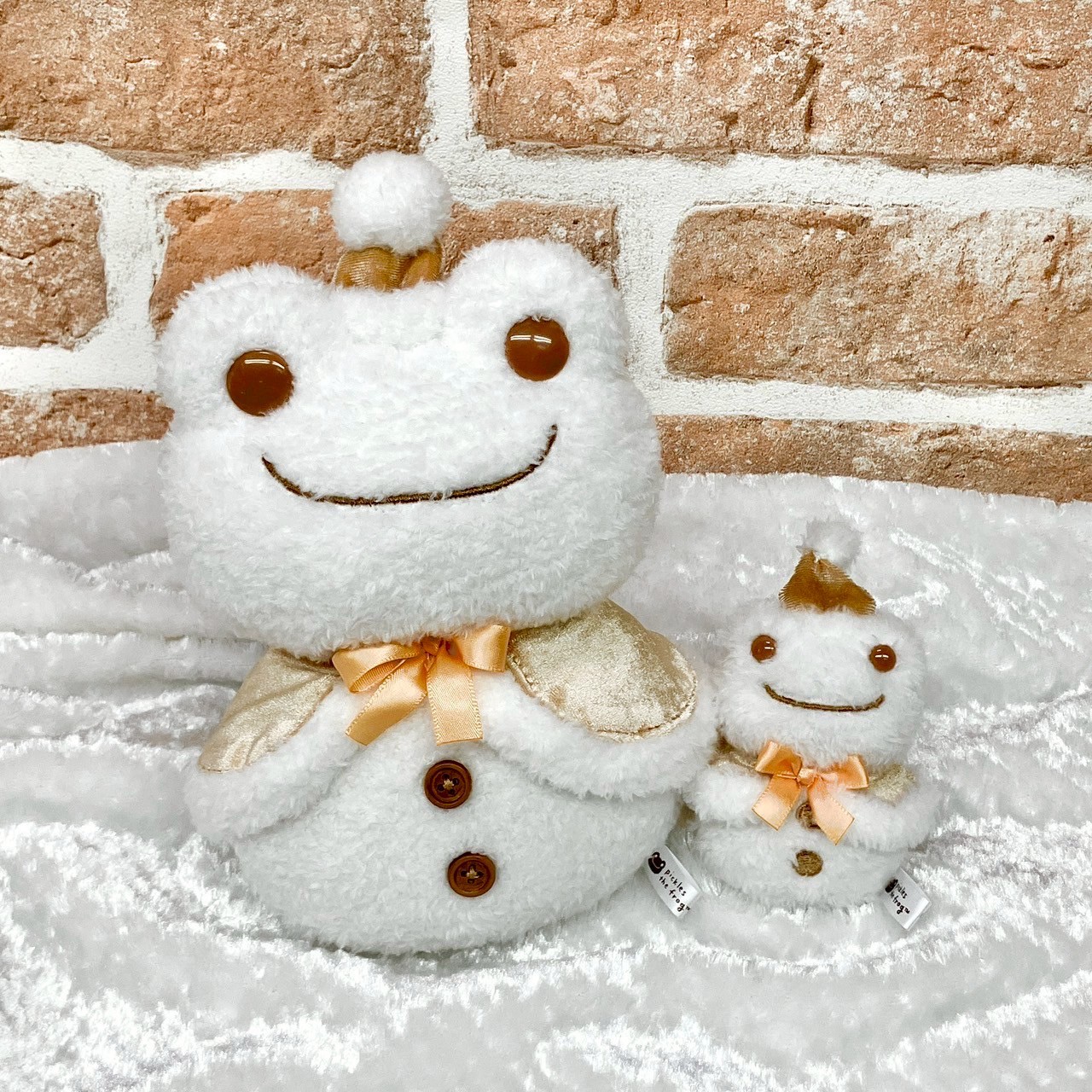 かえるのピクルス マスコット 雪だるまなど5ピク セット かえるの